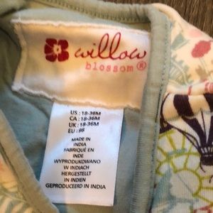 willow blossom baby sleeping bag